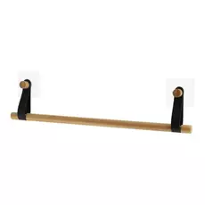 Držač peškira samolepljivi Tendance Bambus-Crna-