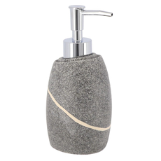 Dozer za sapun Stone Effect Sivi-