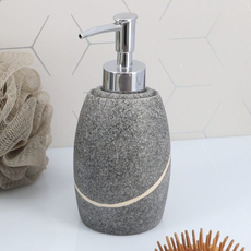 Dozer za sapun Stone Effect Sivi-2