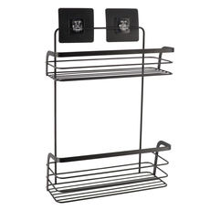 Žičana polica dvodelna samolepljiva Tendance Hrom-