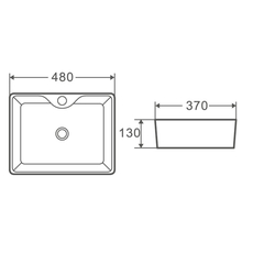 Lavabo Arcadia 48-2