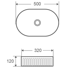 Lavabo Lacio 50-2