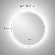 LED ogledalo NC-R807 R60-2