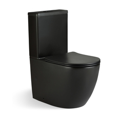 Verona Black Monoblok sa WC daskom, Dostupne boje: Crna mat-
