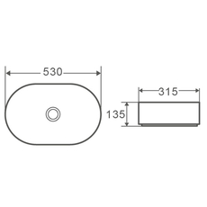 Lavabo Viola 53-2