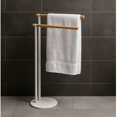 Držač peškira stojeći Tendance Bambus-Bela-2