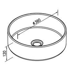 Lavabo Elegant Reljefni 36 nadgradni, Modeli: Reljefni-2