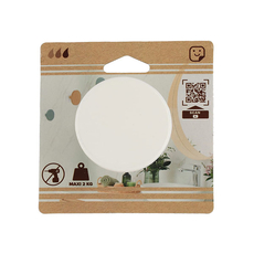 Kukica za peškir samolepljiva Tendance Bambus-Bela 6,5cm-2