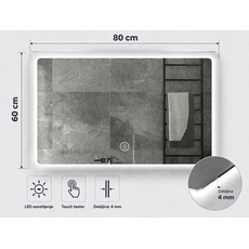 LED ogledalo NC-F941 80x60cm-2