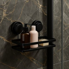 Polica vakuum 2 Tendance Crna-2