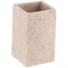 Čaša za četkice Tendance Kamen Bež, Iz kolekcije: Čaša-
