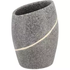 Čaša za četkice Tendance stone effect Siva-