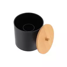 Kutija za vatu Tendance Bambus-Crna-2