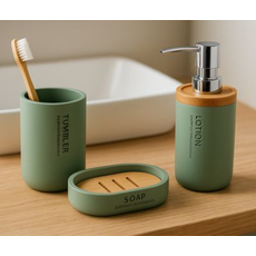 Posuda za sapun Tendance – Zelena bamboo, Iz kolekcije: Posuda za sapun-2