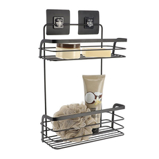 Žičana polica dvodelna samolepljiva Tendance Hrom-2