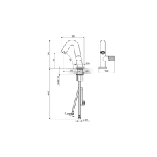 Baterija za lavabo S4, Modeli: Za lavabo-2