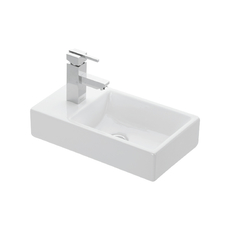 Minos lavabo 25x45cm, levi otvor, Model: Levi-