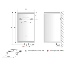 Bojler Platinum 50L Prohrom, Kazan: Prohromski, Zapremina: 50L-2