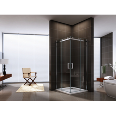 Tuš kabina EX-803 80x80cm, Dimenzija: 80x80, Boja profila: Silver, Vrsta stakla: Providno-2