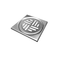 Maxivod rešetka MAT 15x15cm MAXI LUX 0.8mm-2