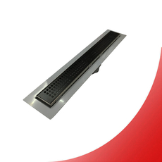 Tuš kanalica Optima 60cm Crna Mat-