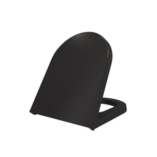 V-Tondo WC daska, mat crna-