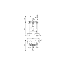 Baterija za samostojeću kadu Brontee, Modeli: Za samostojeću kadu-2