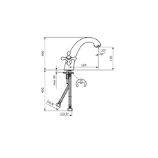 Baterija za lavabo Brontee, Modeli: Za lavabo-2