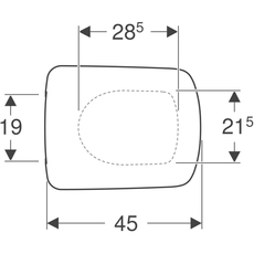 Selnova Square WC daska SC QR, Modeli: Selnova Square SC QR-2