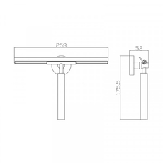 Brisač stakla sa držačem SE30183-2