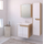Akva 60 OAK ormarić sa LED osvetljenjem, Širina: 60, Modeli: Oak-4