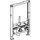 Geberit Duofix element za bide 82cm-2