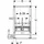 Geberit Duofix element za bide 82cm-3