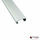 Lajsna bordura B-25K 2,7m/8mm srebro-mat-