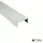 Lajsna bordura B-20 3m/20mm srebro-mat-