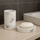 Posuda za sapun Tendance Marble Bela-2
