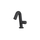 Baterija za lavabo S4 Black-