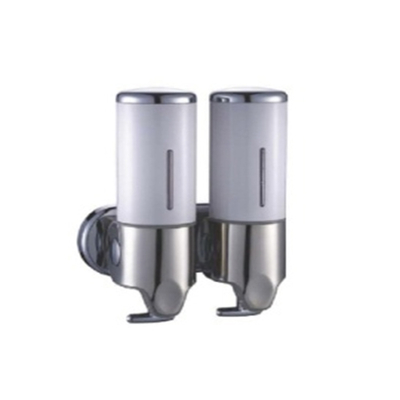 Dozator za tečni sapun Capo – Beli, dupli DS03-