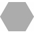 Hex 25 Basic Silver 25x22cm II klasa, Dostupne boje: Silver, Dimenzija: 25x22-