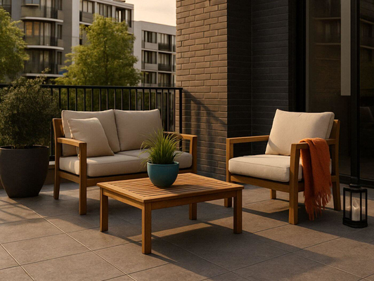 Pločice za spoljnu upotrebu u dezenu kamena, cementa, betona