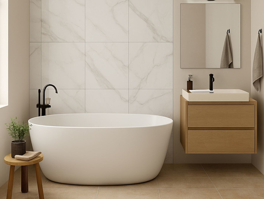 Samostojeće kade - luksuz i elegancija