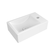 Milano lavabo 37x23cm, desni otvor, Dostupne boje: Beli, Model: Desni-