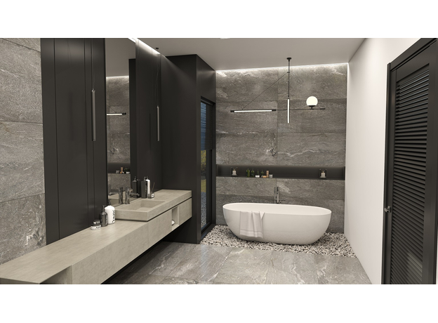 Cortile Silver 60x120cm-2