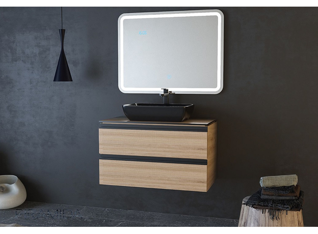 Konzolni ormarić Euridika 75 up Nord/Oak-3