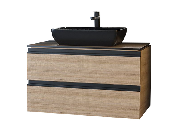 Konzolni ormarić Euridika 75 up Nord/Oak-