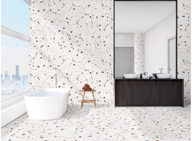 Hex 25 Sonar White 25x22cm II klasa, Dostupne boje: White II klasa, Dimenzija: 25x22-4