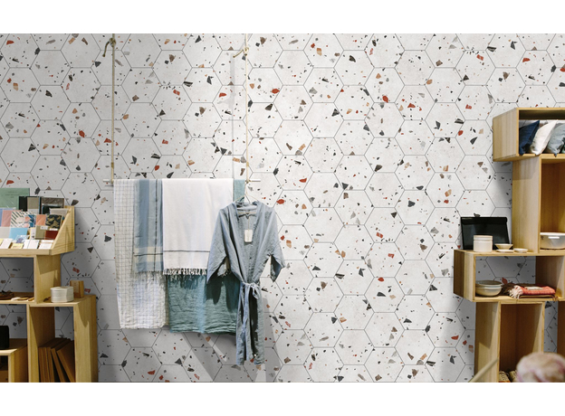 Hex 25 Sonar White 25x22cm II klasa, Dostupne boje: White II klasa, Dimenzija: 25x22-3