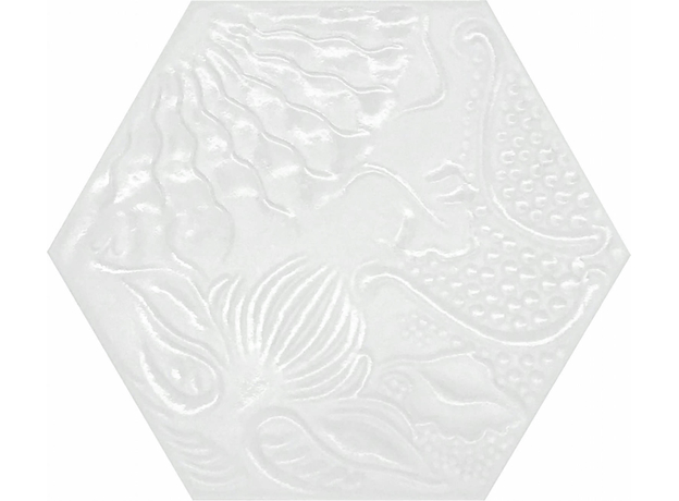 Hex 25 Gaudi Lux White 25x22cm II klasa, Dostupne boje: Lux White II klasa, Dimenzija: 25x22-4