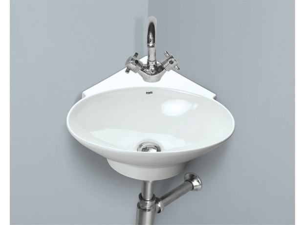 Stingo B ugaoni lavabo 40x40cm-2