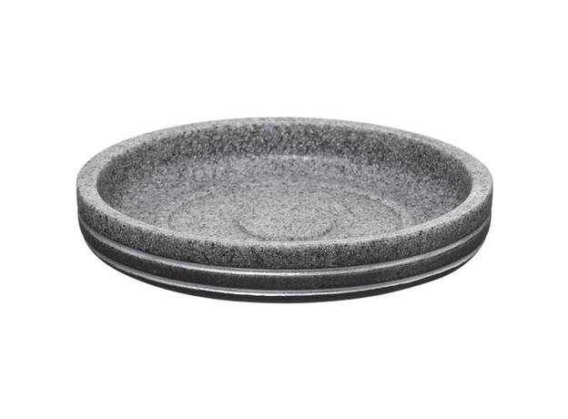 Posuda za sapun Silv – Siva, Iz kolekcije: Posuda za sapun-